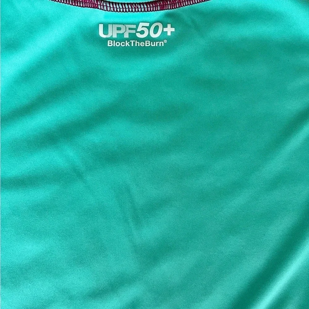 Girl’s Speedo Rashguard UV Rating 50+, Size Small